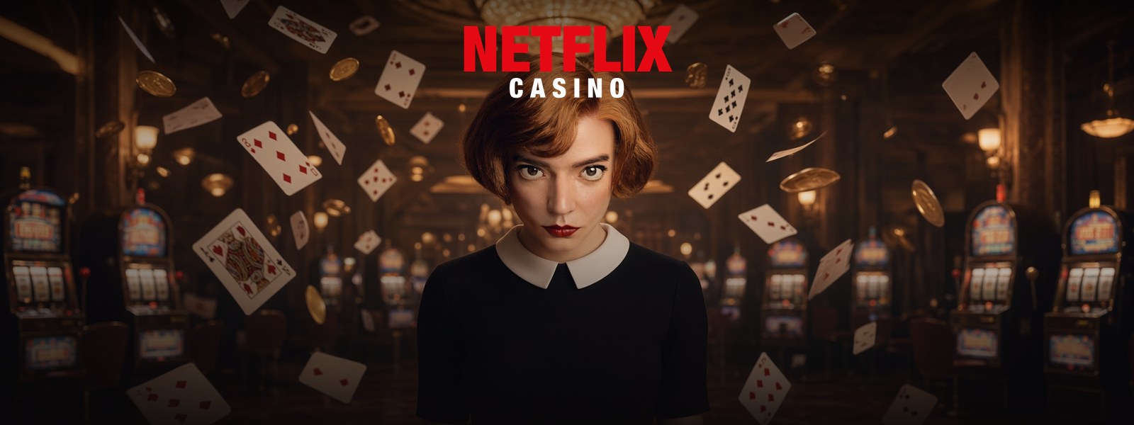 Film casino Netflix: sala da gioco in stile cinematografico